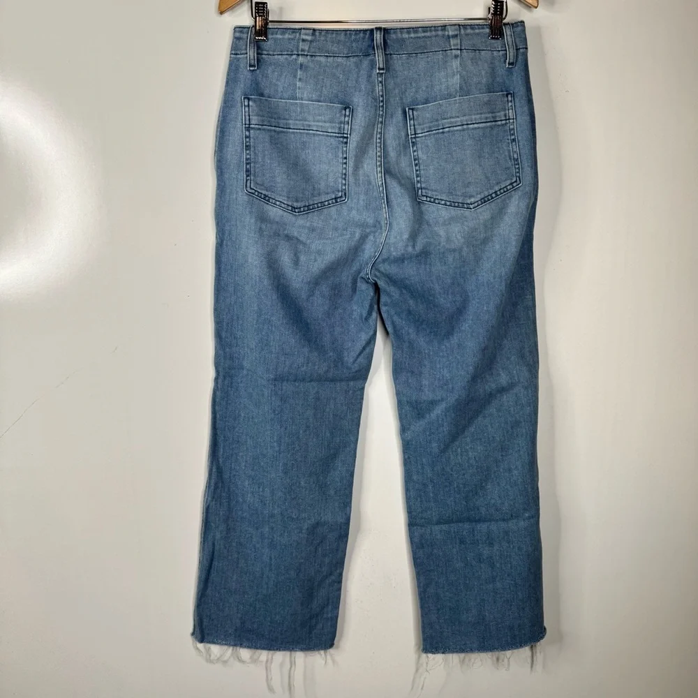 Joe's The Blake High Rise Wide Leg Crop Jeans Size 30 - Picture 3 of 7